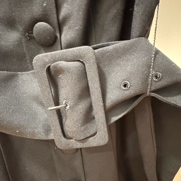 For Love And Lemons Black Lace-Trimmed Dress - Picture 2 of 6